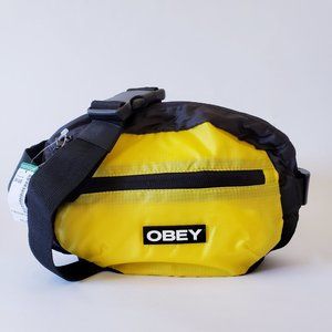 Obey Commuter Waist/Bum Bag - Yellow